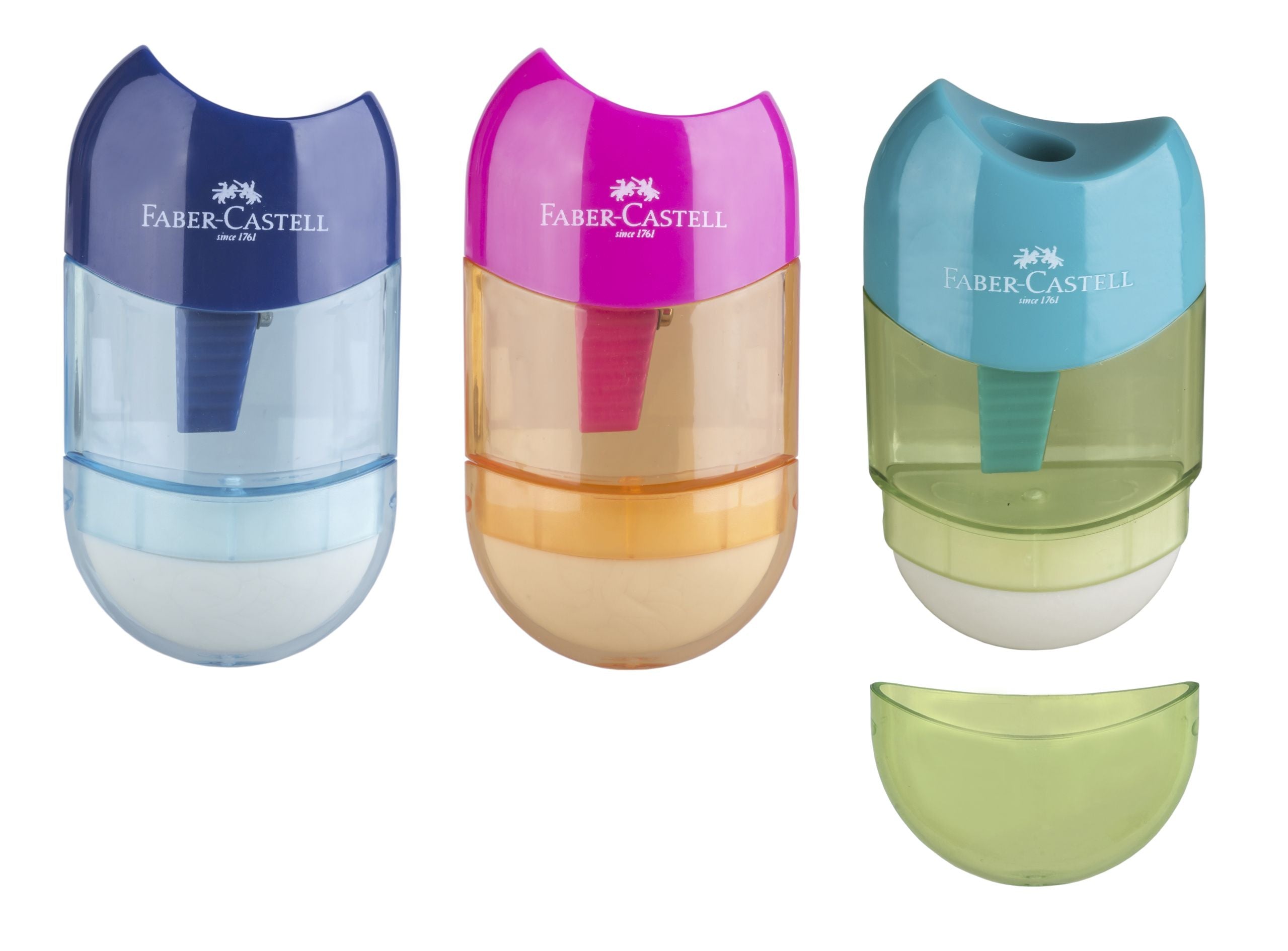 ASCUTITOARE PLASTIC CU RADIERA TREND 2019 FABER-CASTELL ASCUTITOARE PLASTIC CU RADIERA TREND 2019 FABER-CASTELL